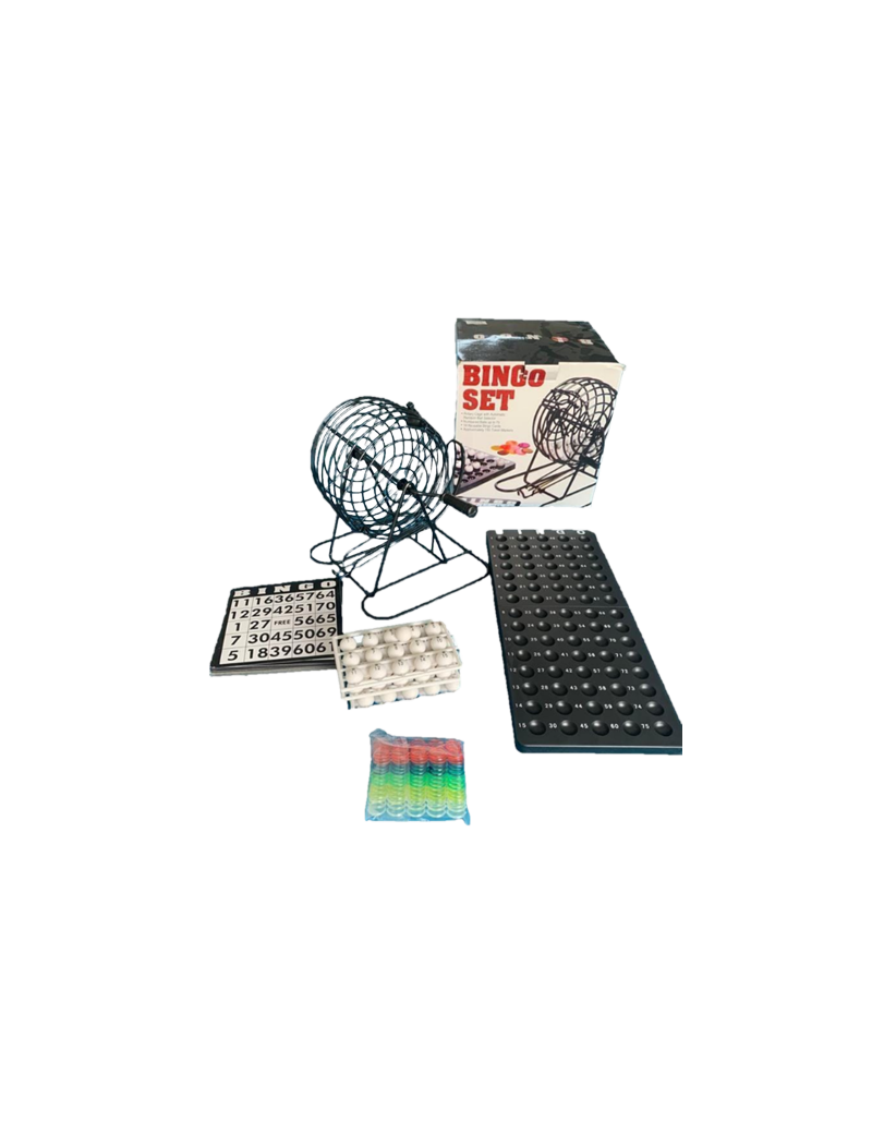 Bingo Estandar Caja Blanca